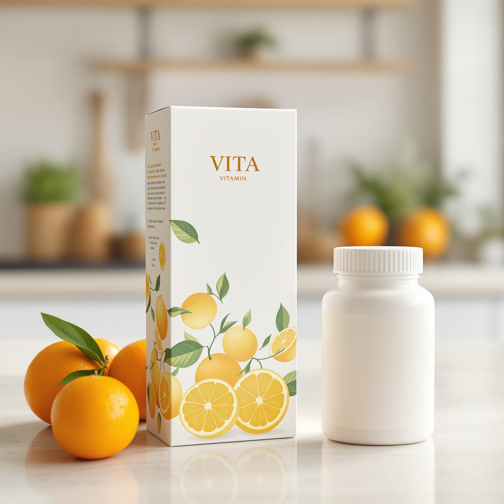 Custom Supplement Boxes — illustrated design example