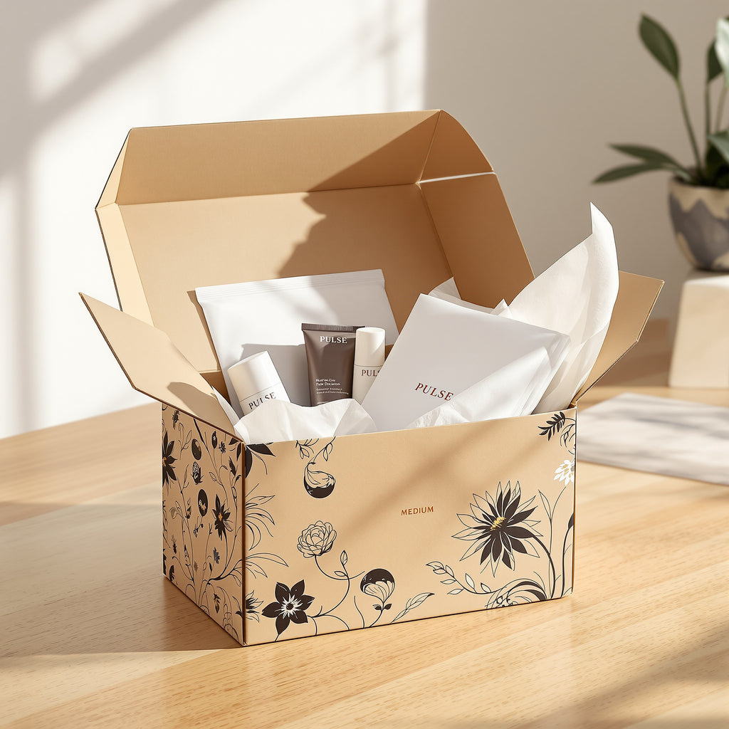 Printed Mailer Boxes — illustrated design example
