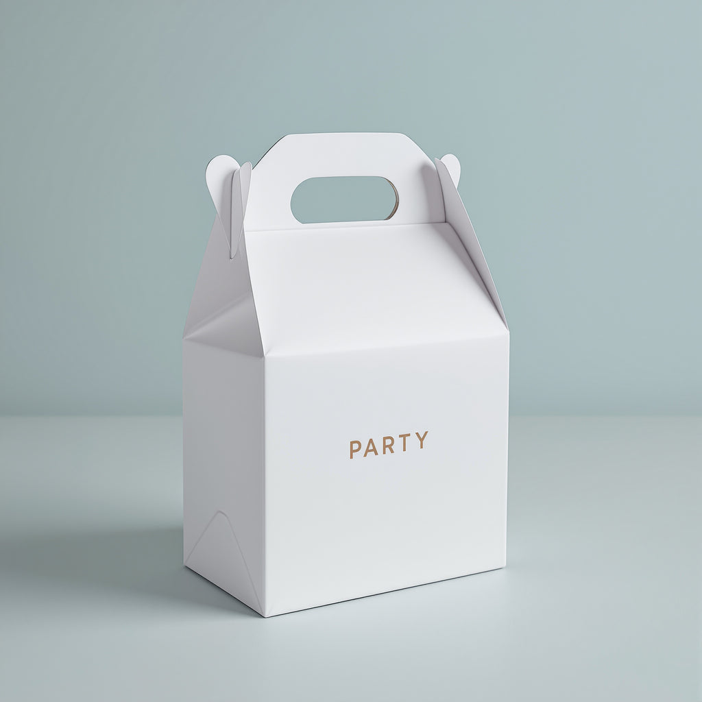 Custom Birthday Gable Boxes — minimal design example