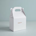 Custom Birthday Gable Boxes — minimal design example