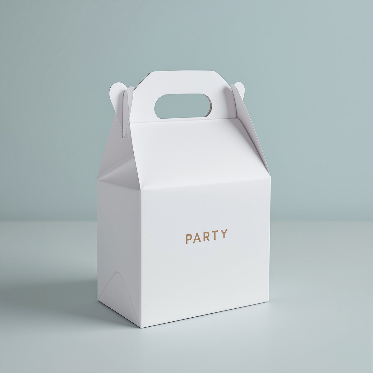 Custom Birthday Gable Boxes — minimal design example