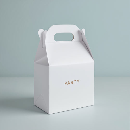 Custom Birthday Gable Boxes — minimal design example