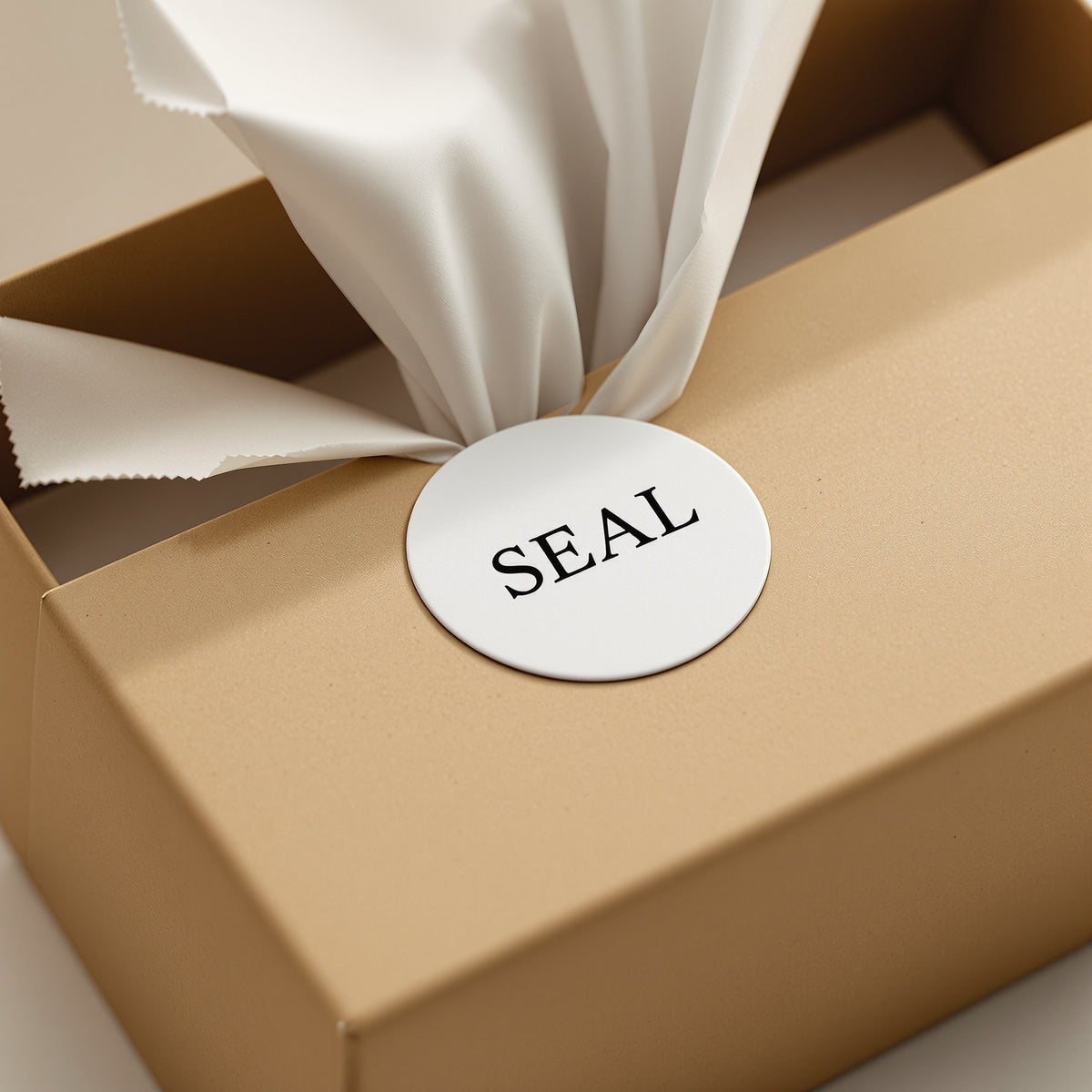 Packaging Seals — minimal design example