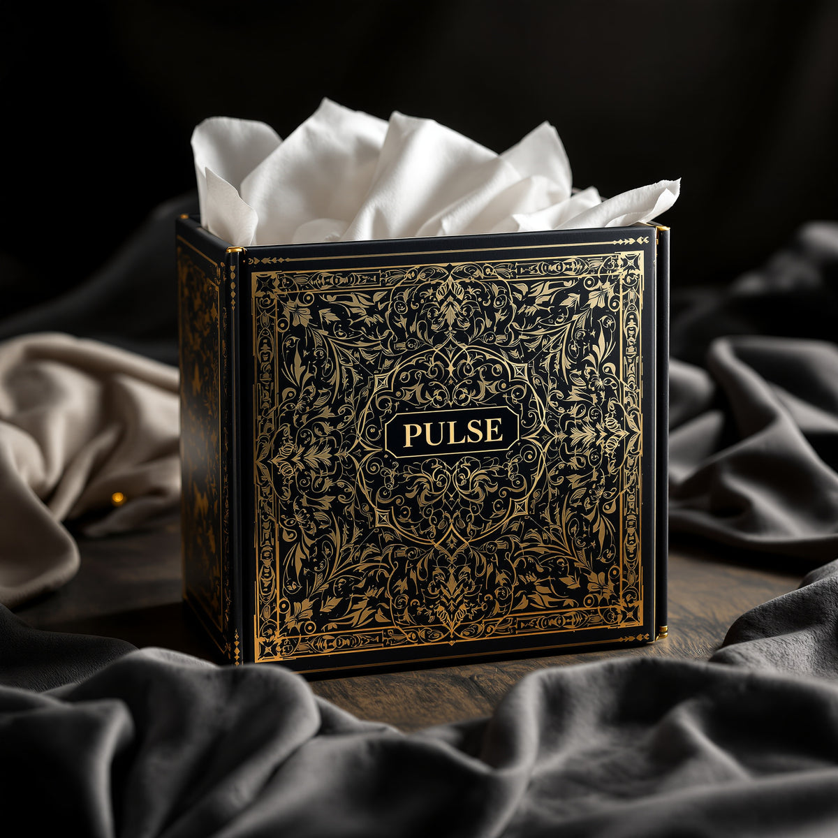 Printed Mailer Boxes — luxury foil design example