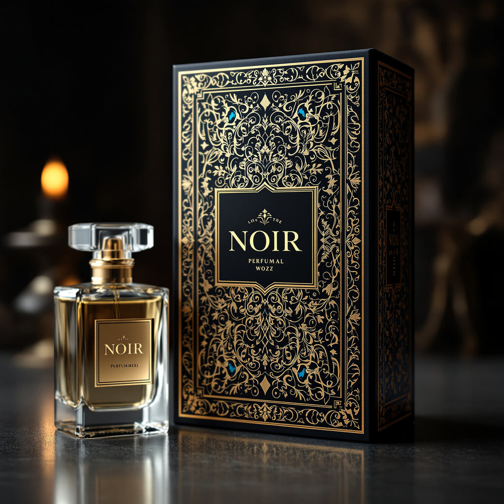 Custom Perfume Boxes — luxury foil design example