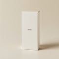 Custom printed essential oil box, 350 gsm paperboard tuck-end carton with a minimal logo design for dropper bottles