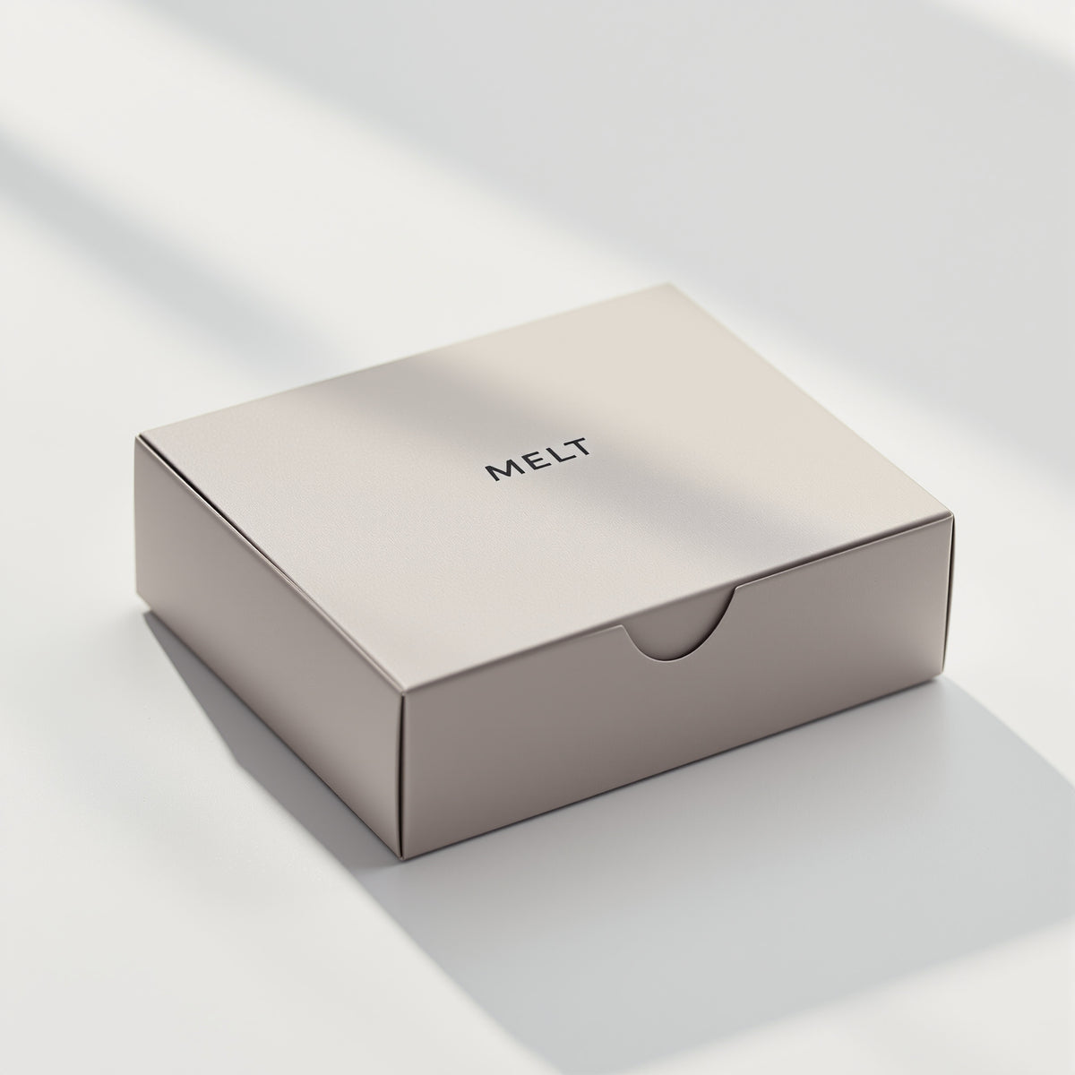 Custom Wax Melt Boxes — minimal design example