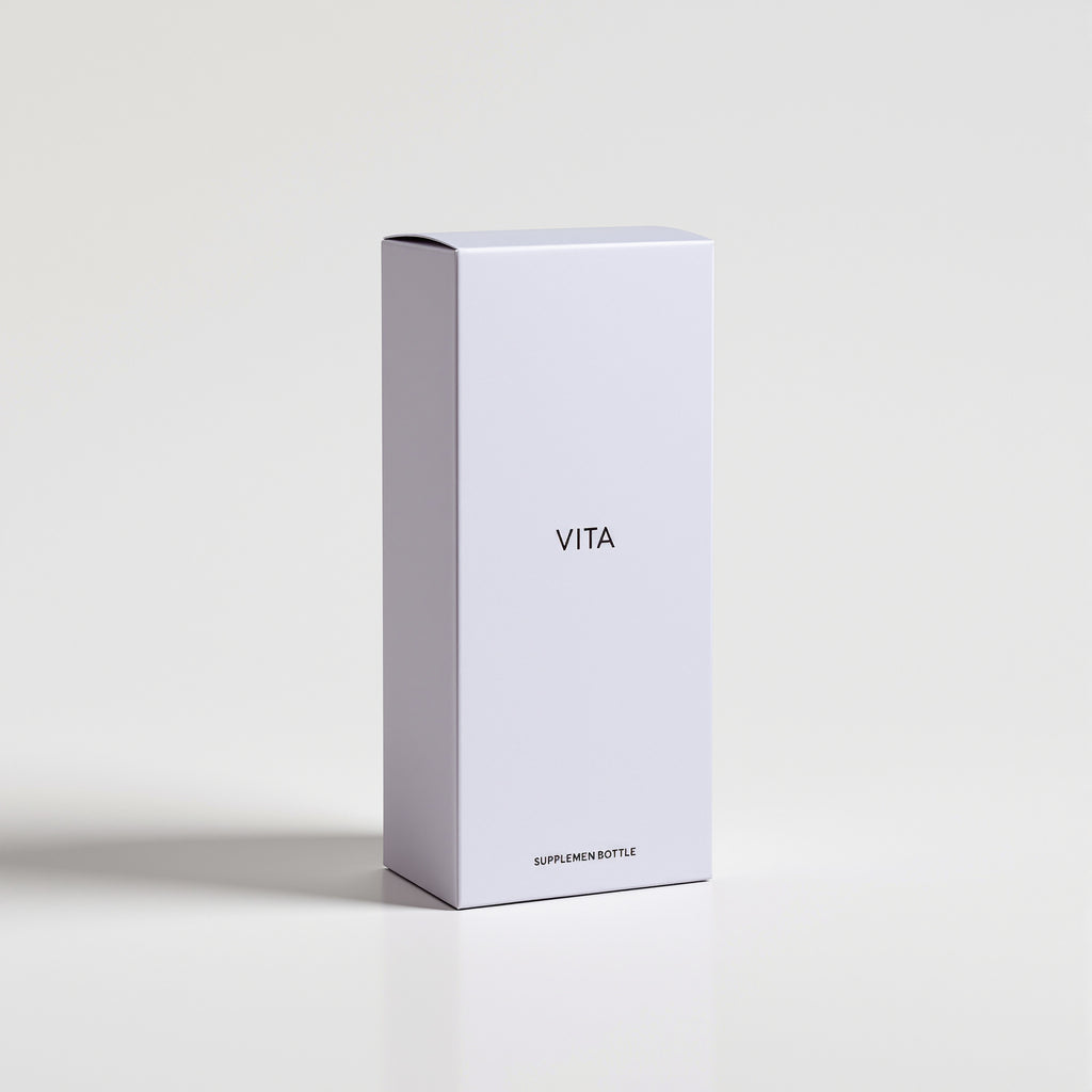 Custom Supplement Boxes — minimal design example