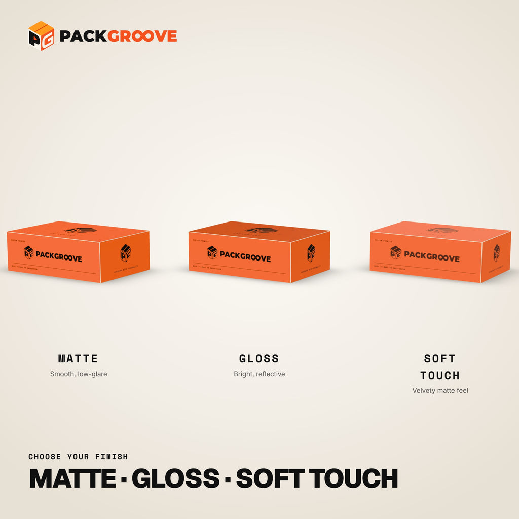Custom Electronics Boxes – matte, gloss and soft-touch finishes