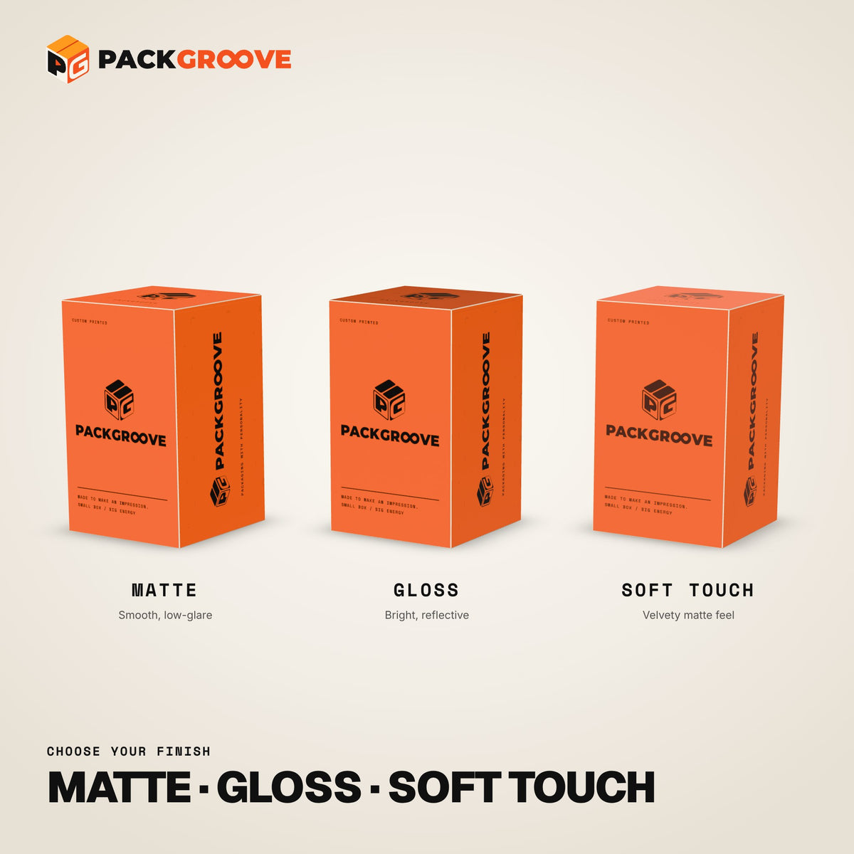 Custom Perfume Boxes – matte, gloss and soft-touch finishes