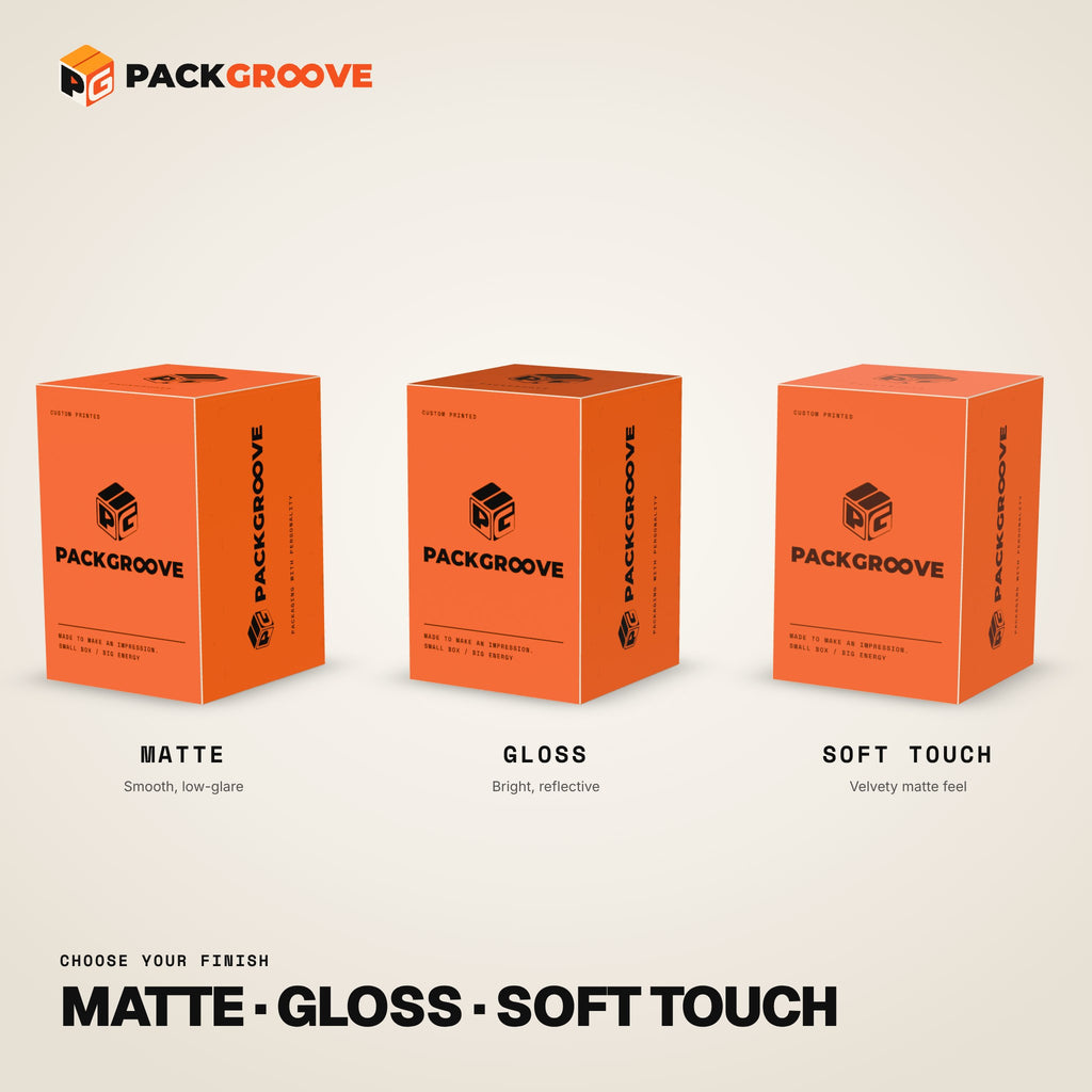 Custom Pet Treat Boxes – matte, gloss and soft-touch finishes