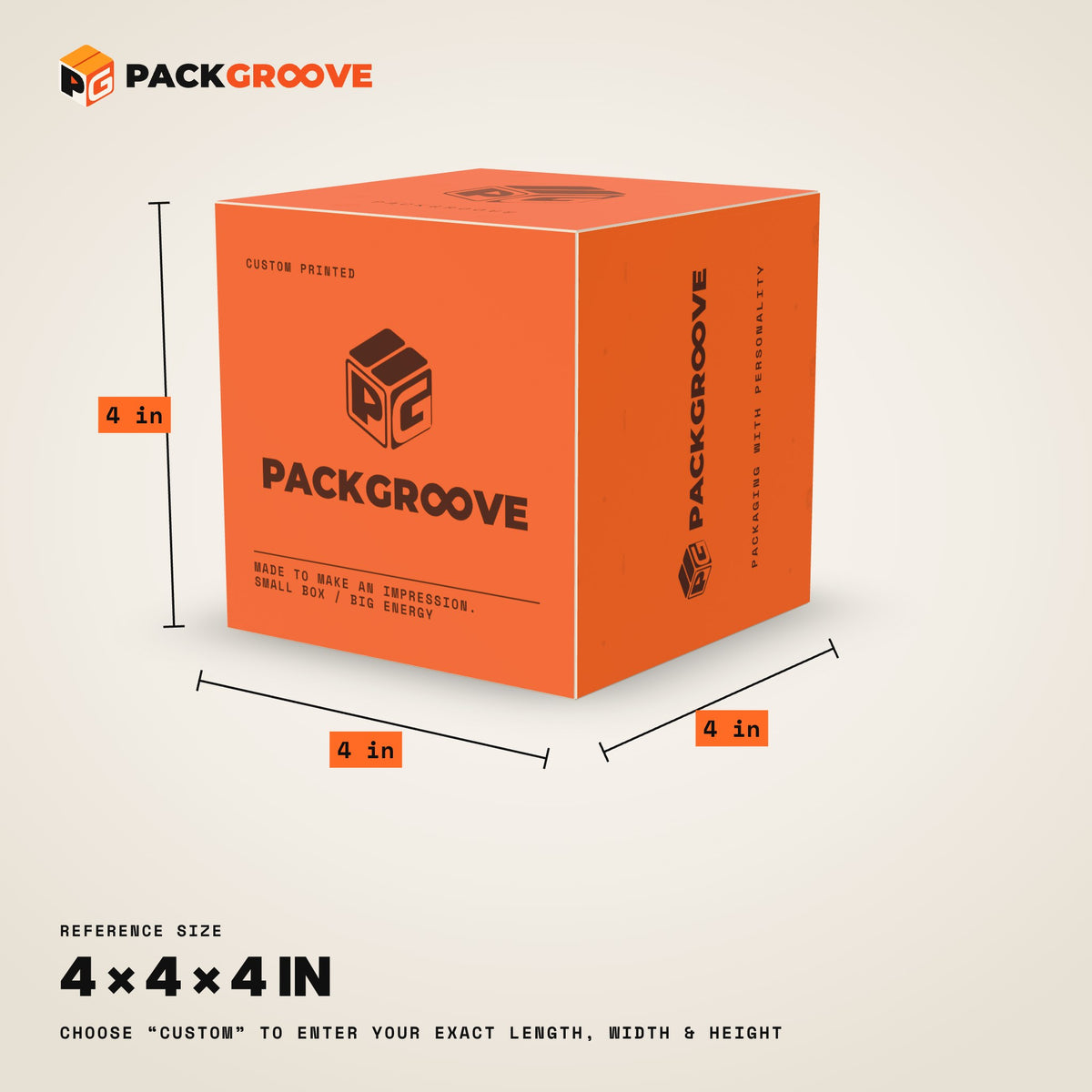 Custom Printed Paperboard Boxes – reference size dimensions
