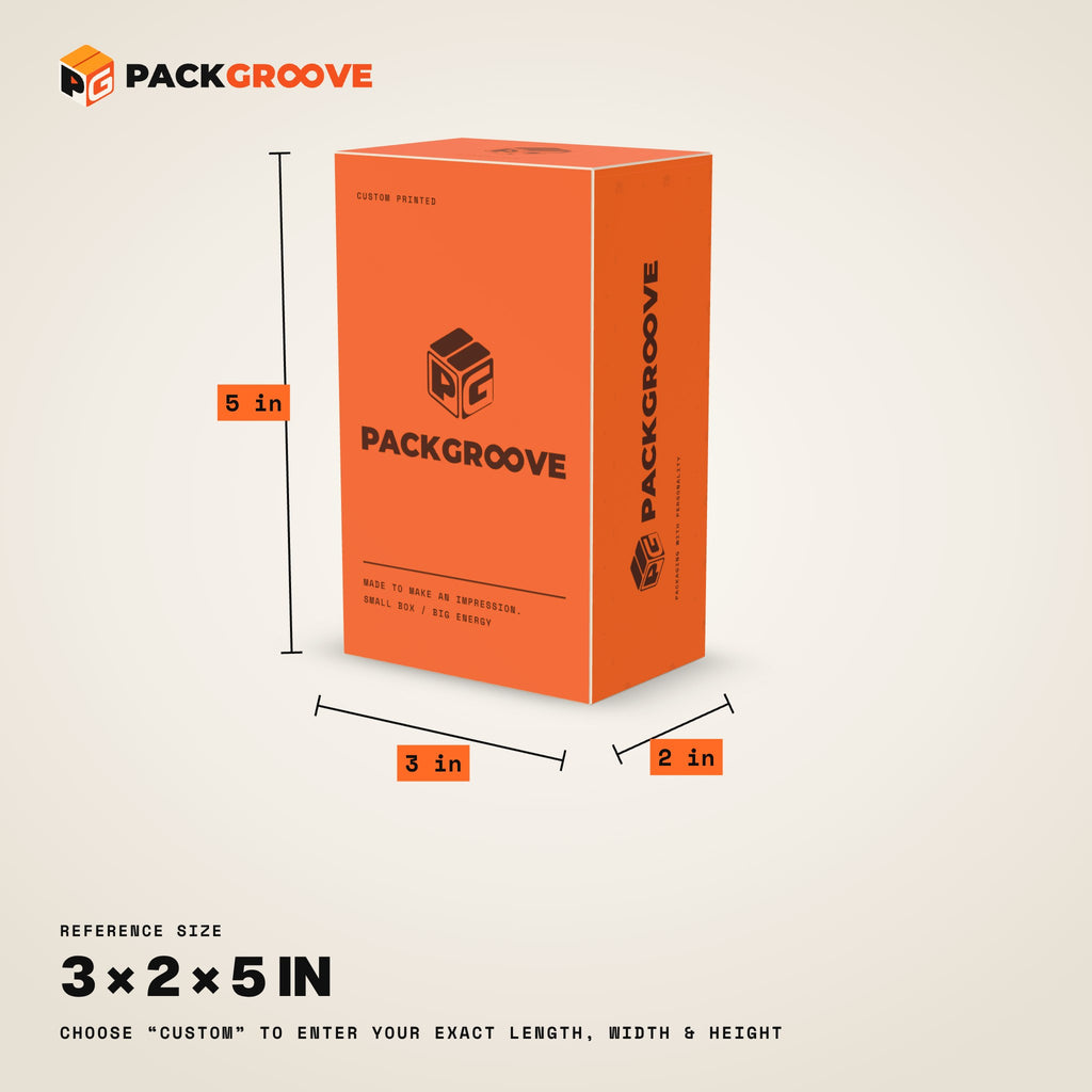 Custom Skincare Boxes – reference size dimensions