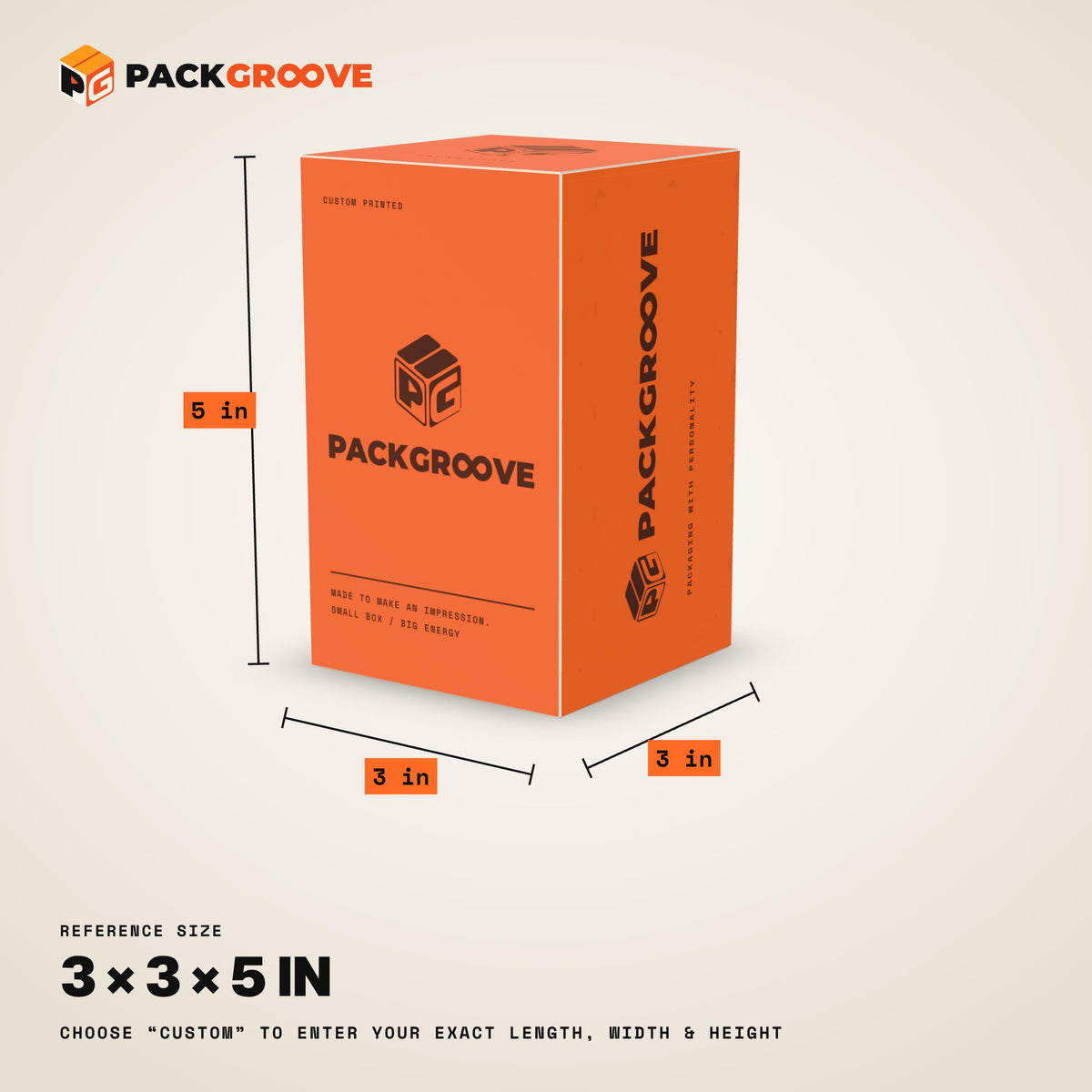 Custom Supplement Boxes – reference size dimensions