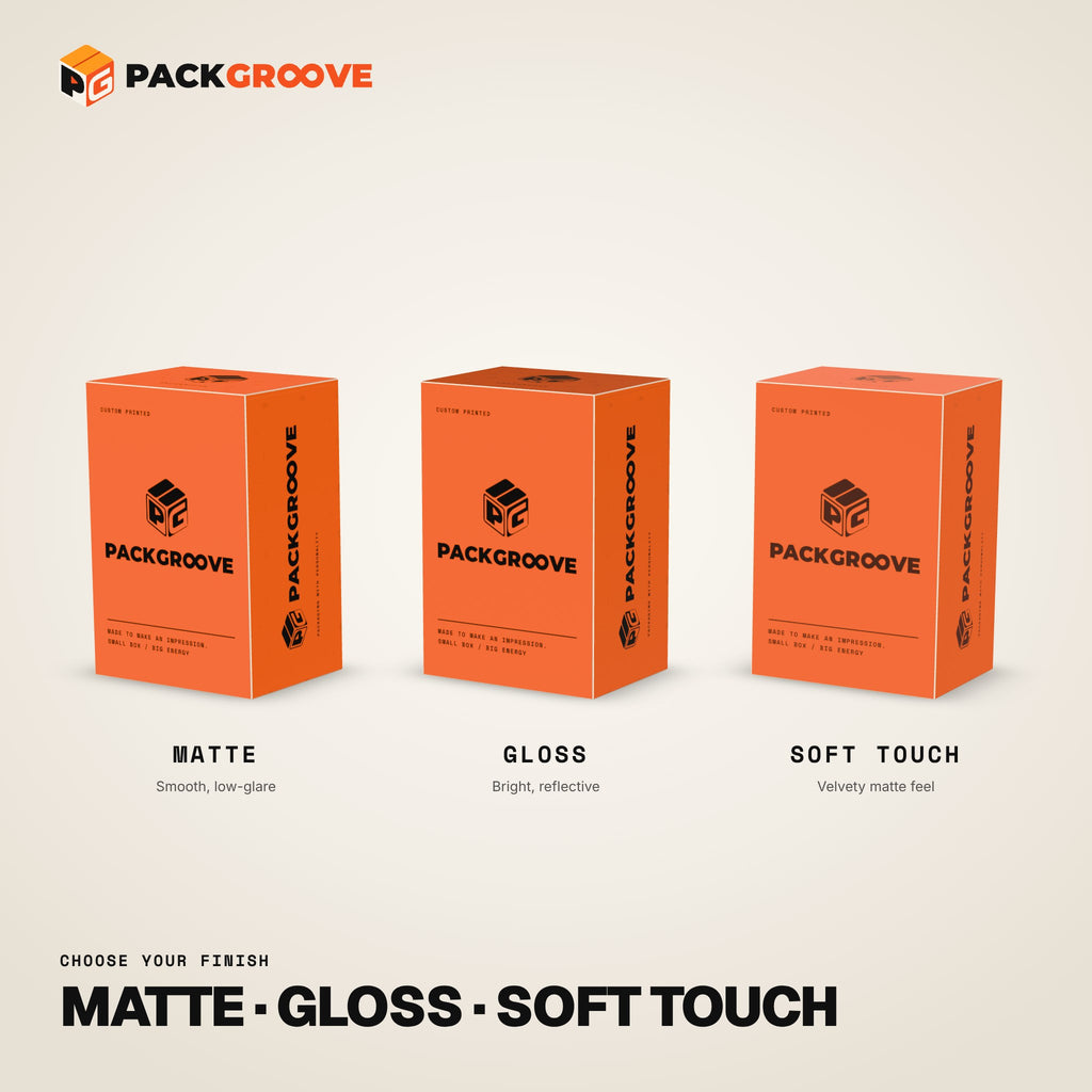 Custom Tea & Coffee Boxes – matte, gloss and soft-touch finishes