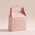 Custom Bridal Shower Gable Boxes — minimal design example